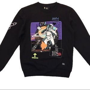 Bleecker & Mercer Astronaut Crewneck Size Small